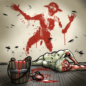 Ilustrace ke článku Ilustrátoři - úderník Dan Hamerník